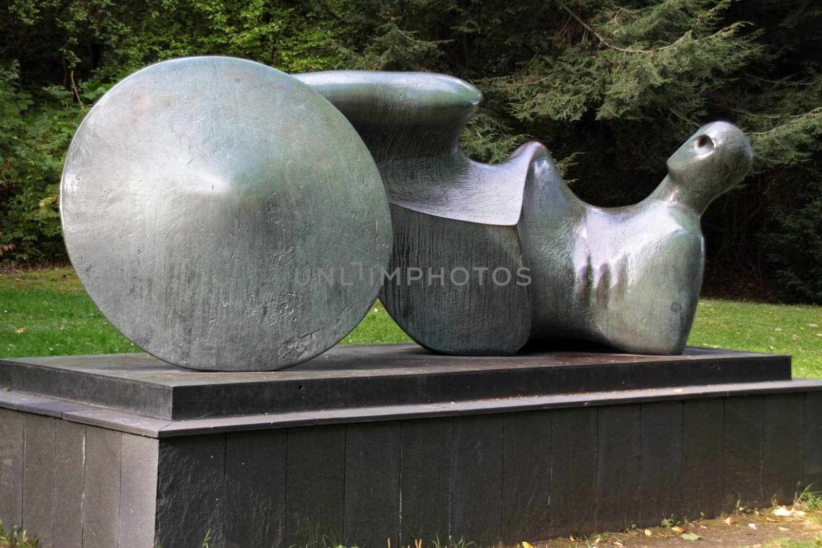 The Goslar Warrior by Henry Moore in Goslar