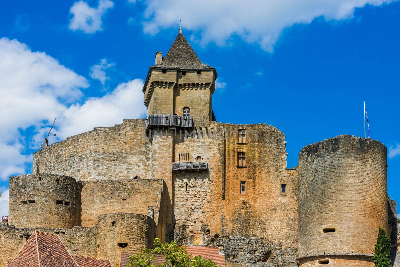 castle of castelnaud la chapelle dordogne perigord France