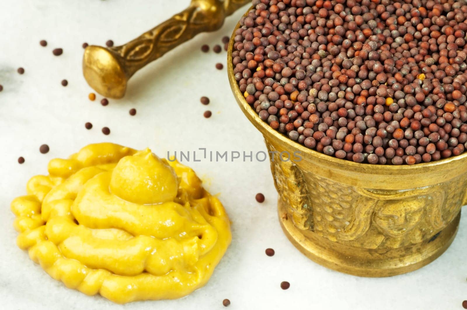 Mustard seeds and mustard