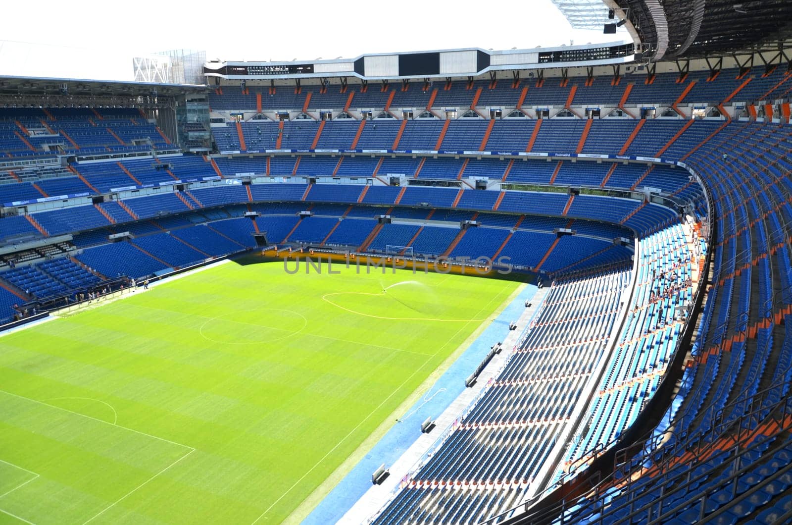 Santiago Bernabeu Stadium of Real Madrid