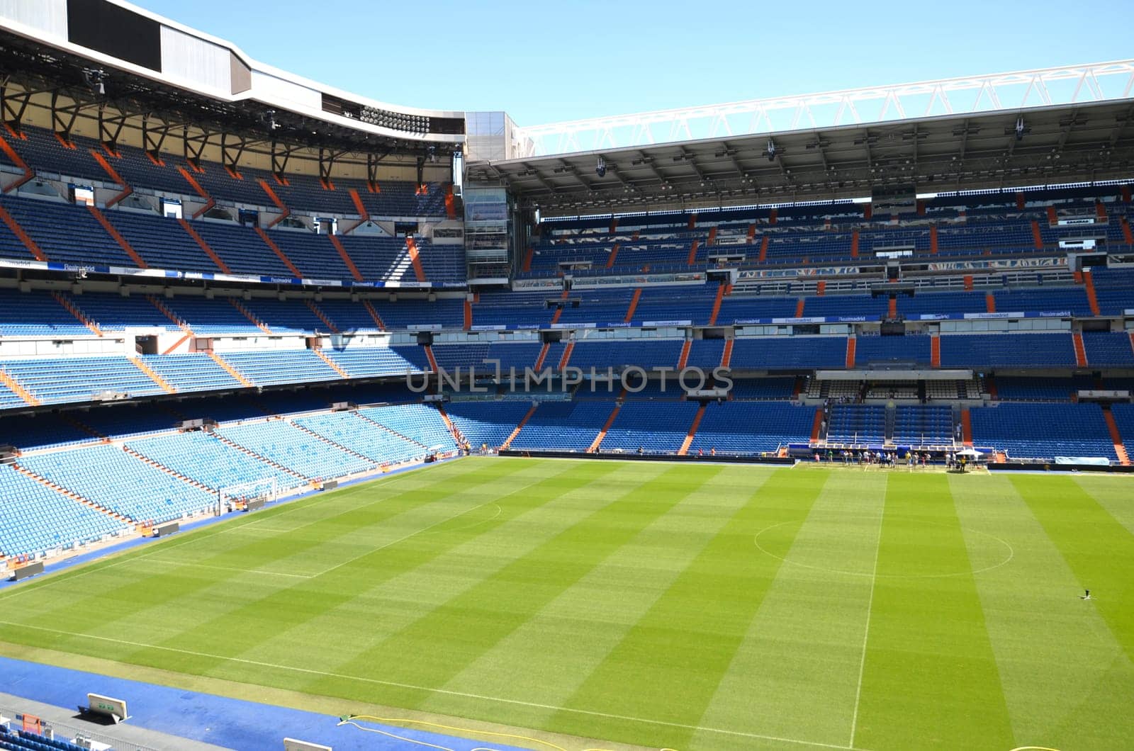 Santiago Bernabeu Stadium of Real Madrid