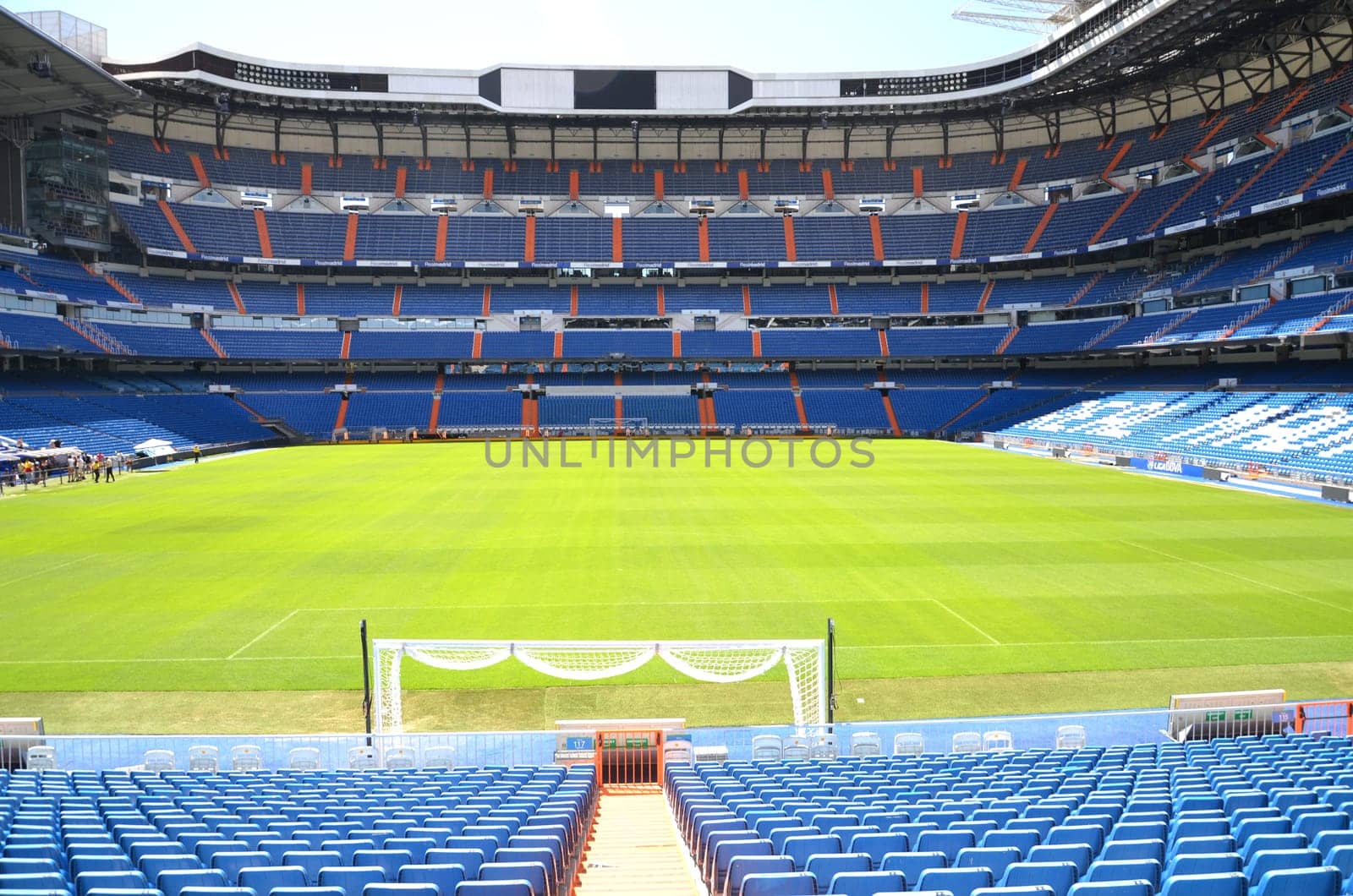 Santiago Bernabeu Stadium of Real Madrid