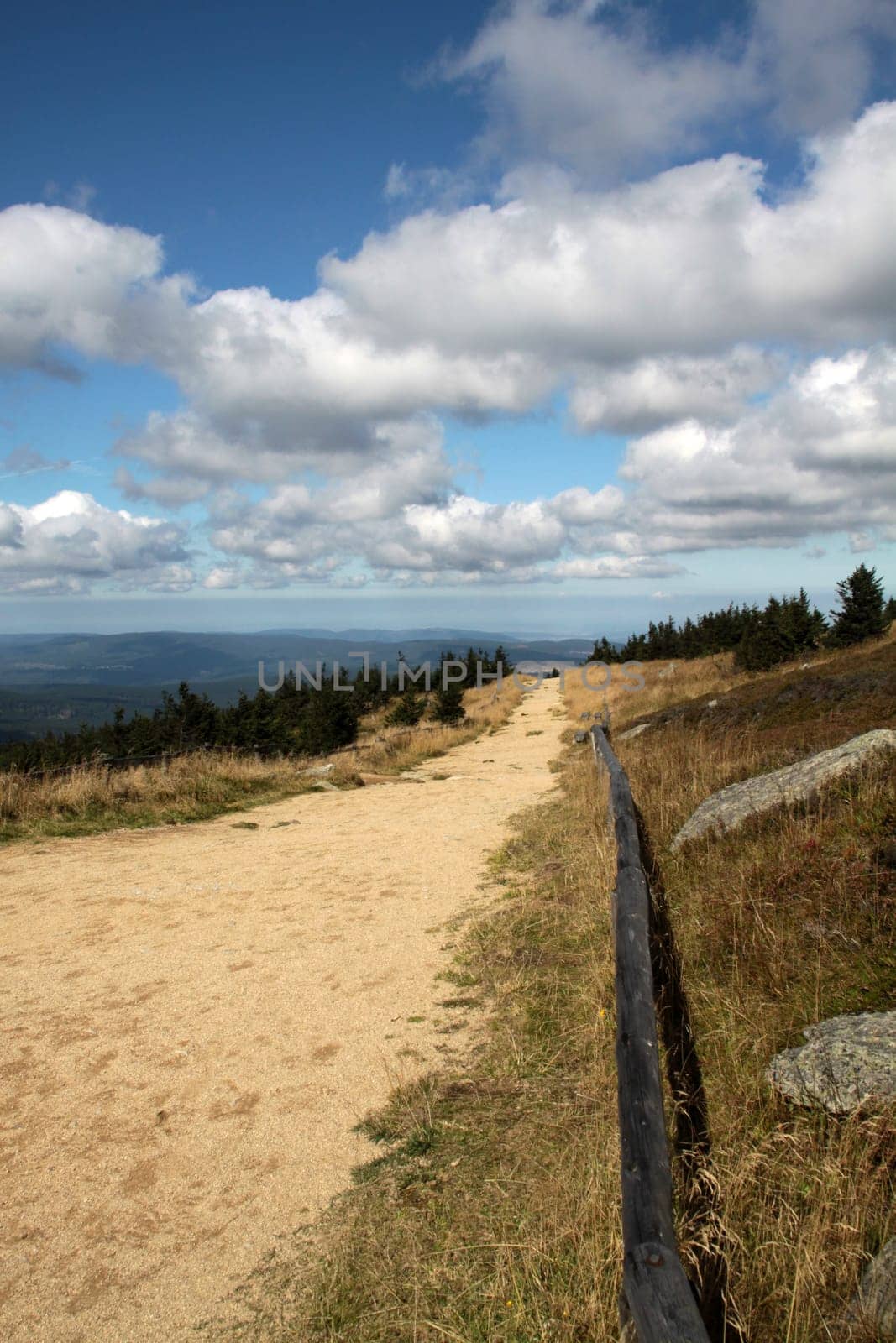 On the summit of the Brocken (Upper Harz)