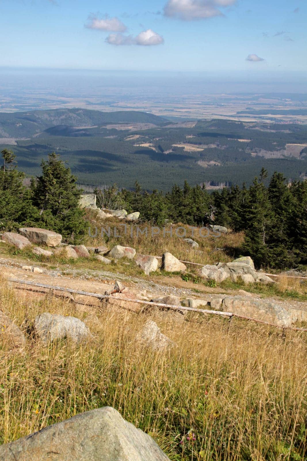 On the summit of the Brocken (Upper Harz)