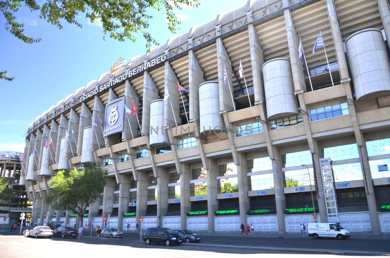 Santiago Bernabeu Stadium of Real Madrid