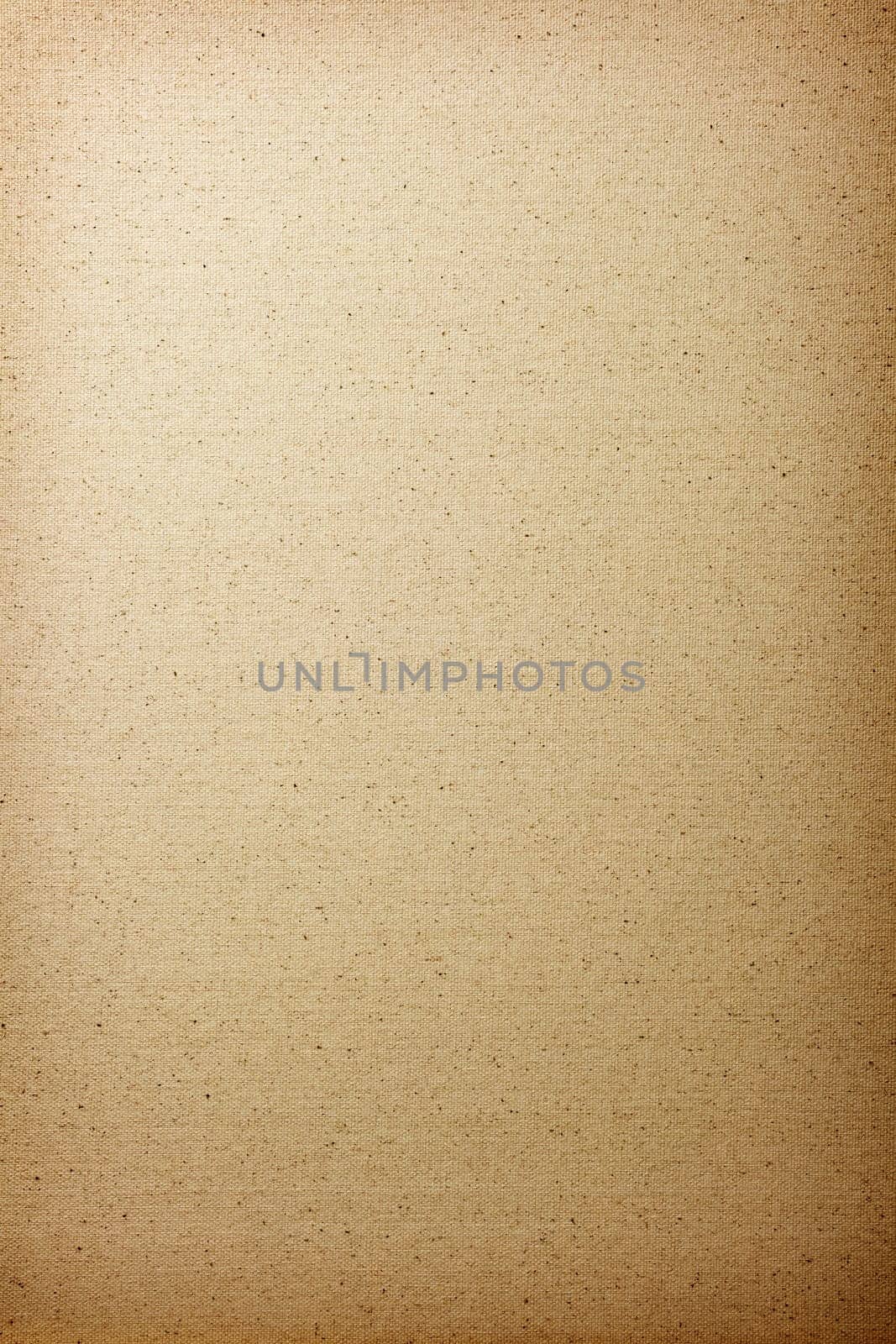 Brown cotton canvas texture for background. Top view