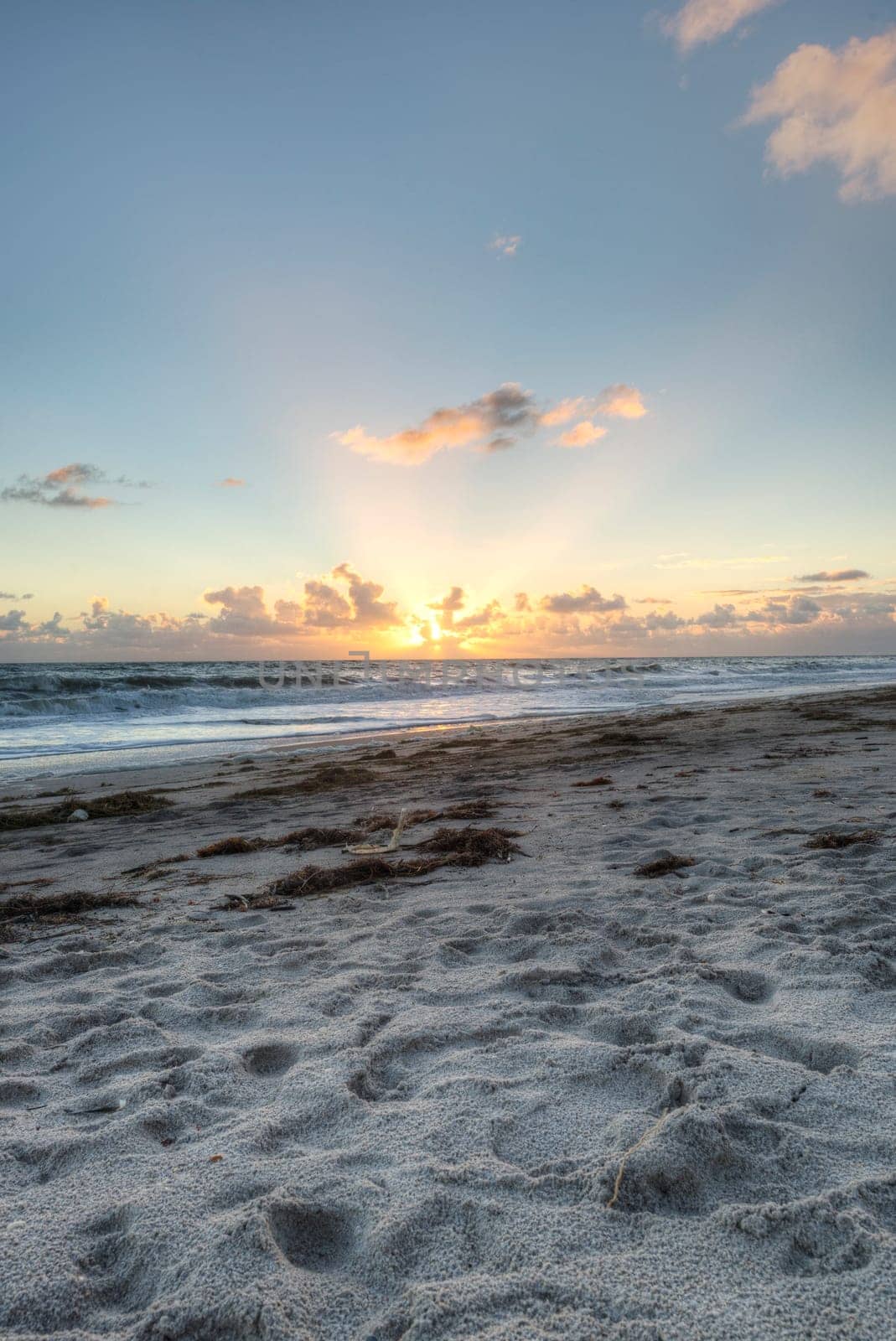 Sunrise at Beach in Florida.