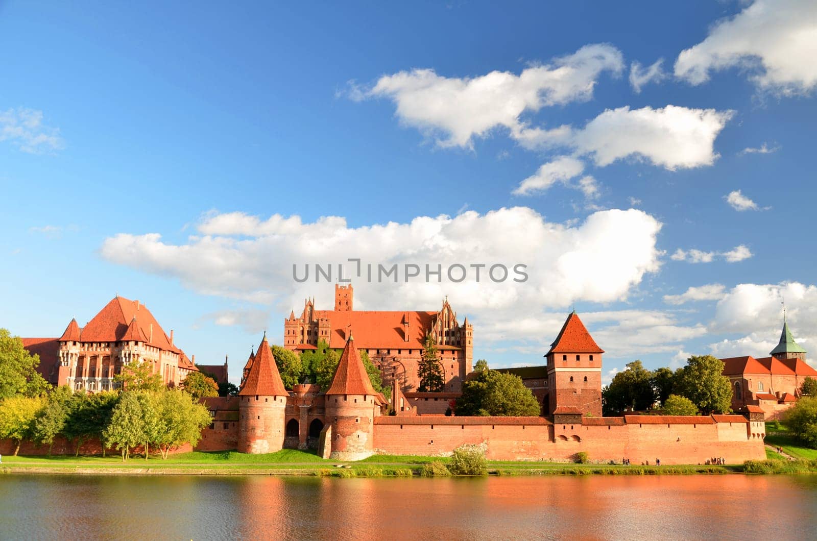 Malbork castle in Pomerania region, Poland
