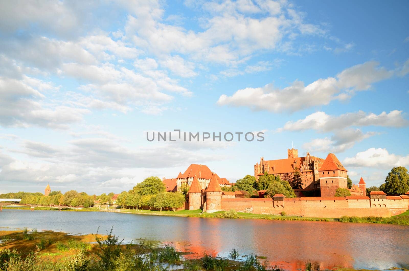 Malbork castle in Pomerania region, Poland