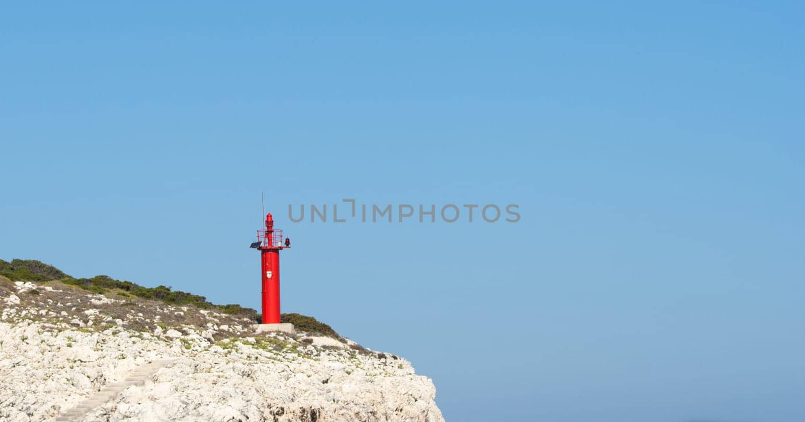 lighthouse on top of the cliff