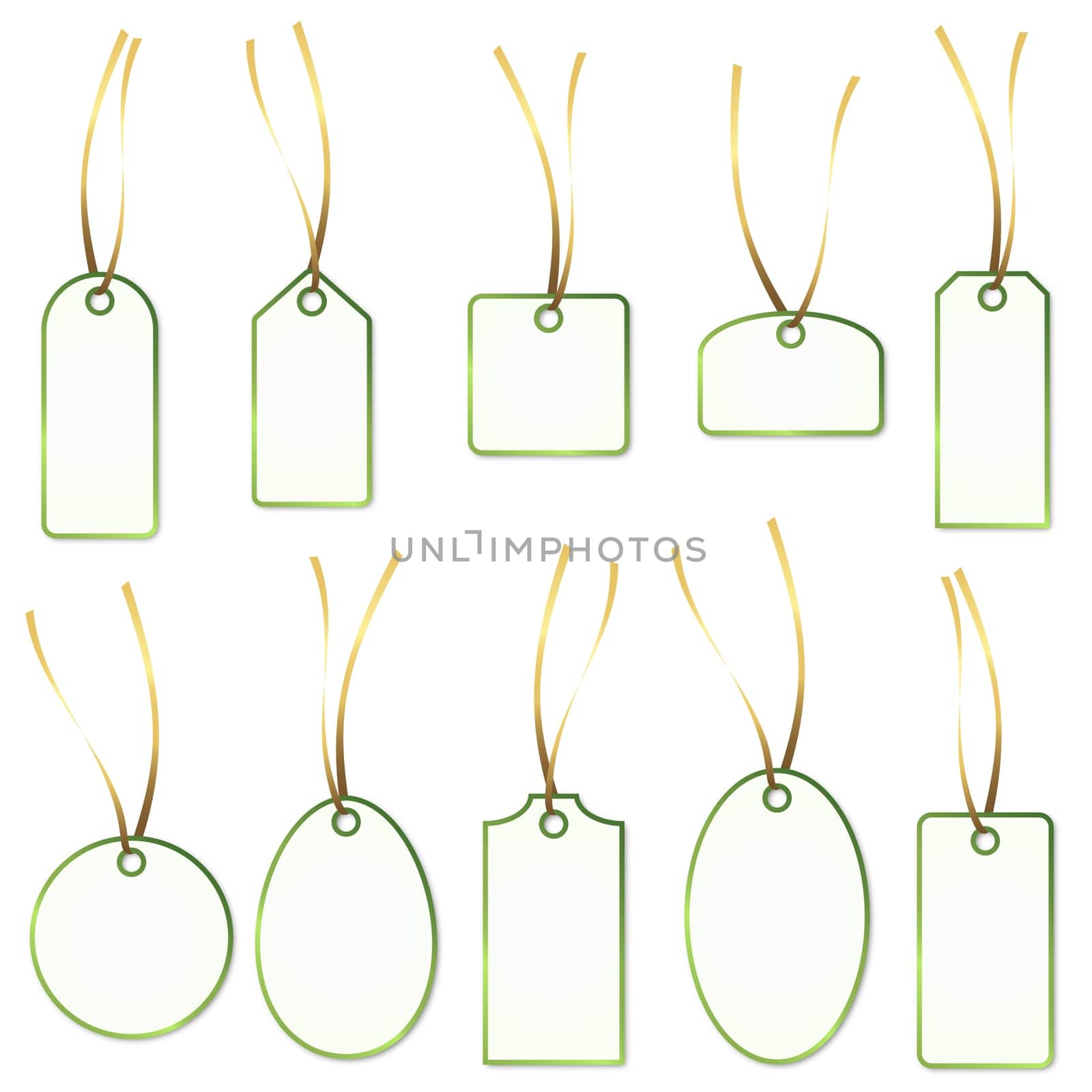 Pendant Collection - White-Green