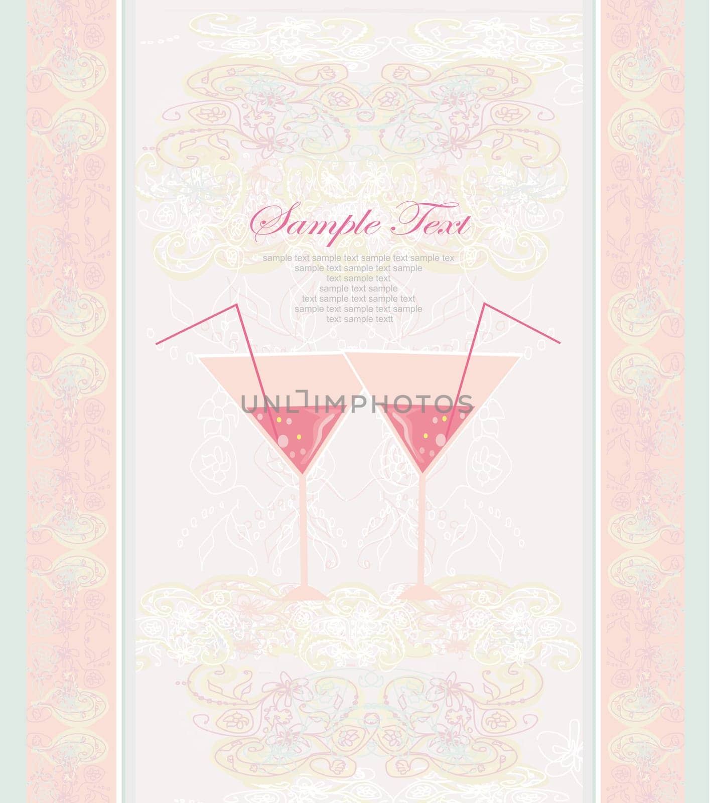 Invitation To Birthday Cocktail Party