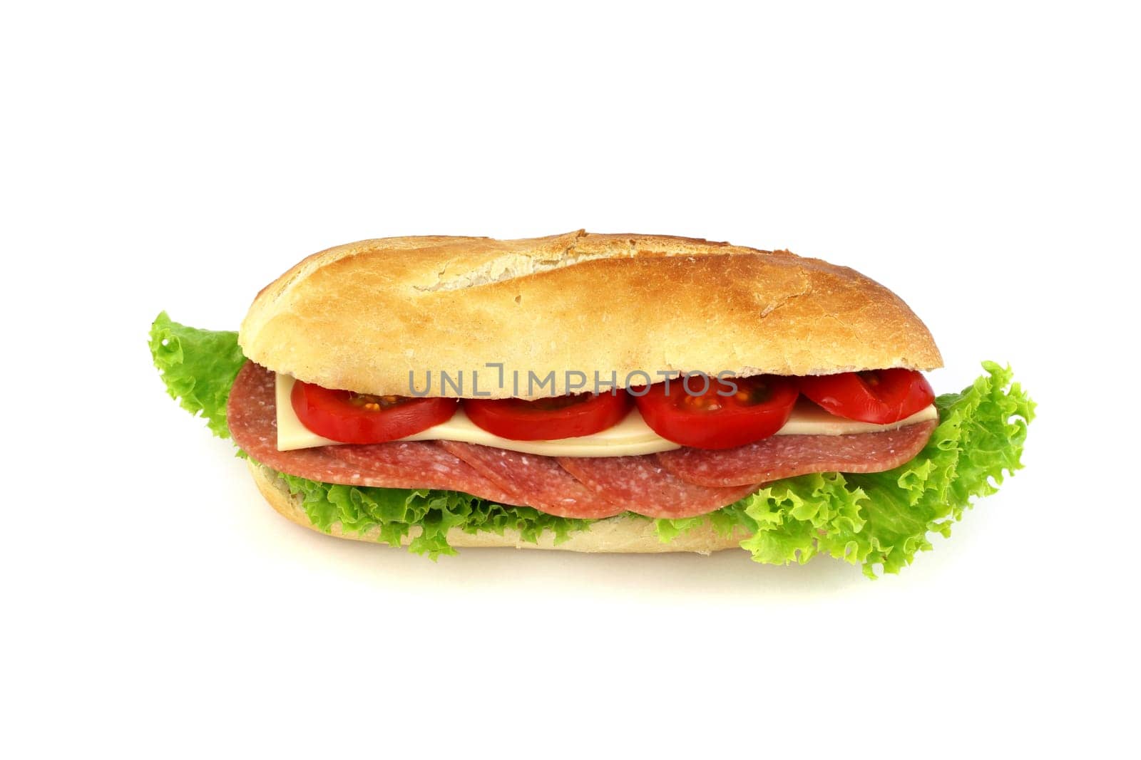 Salami Cheese Baguette