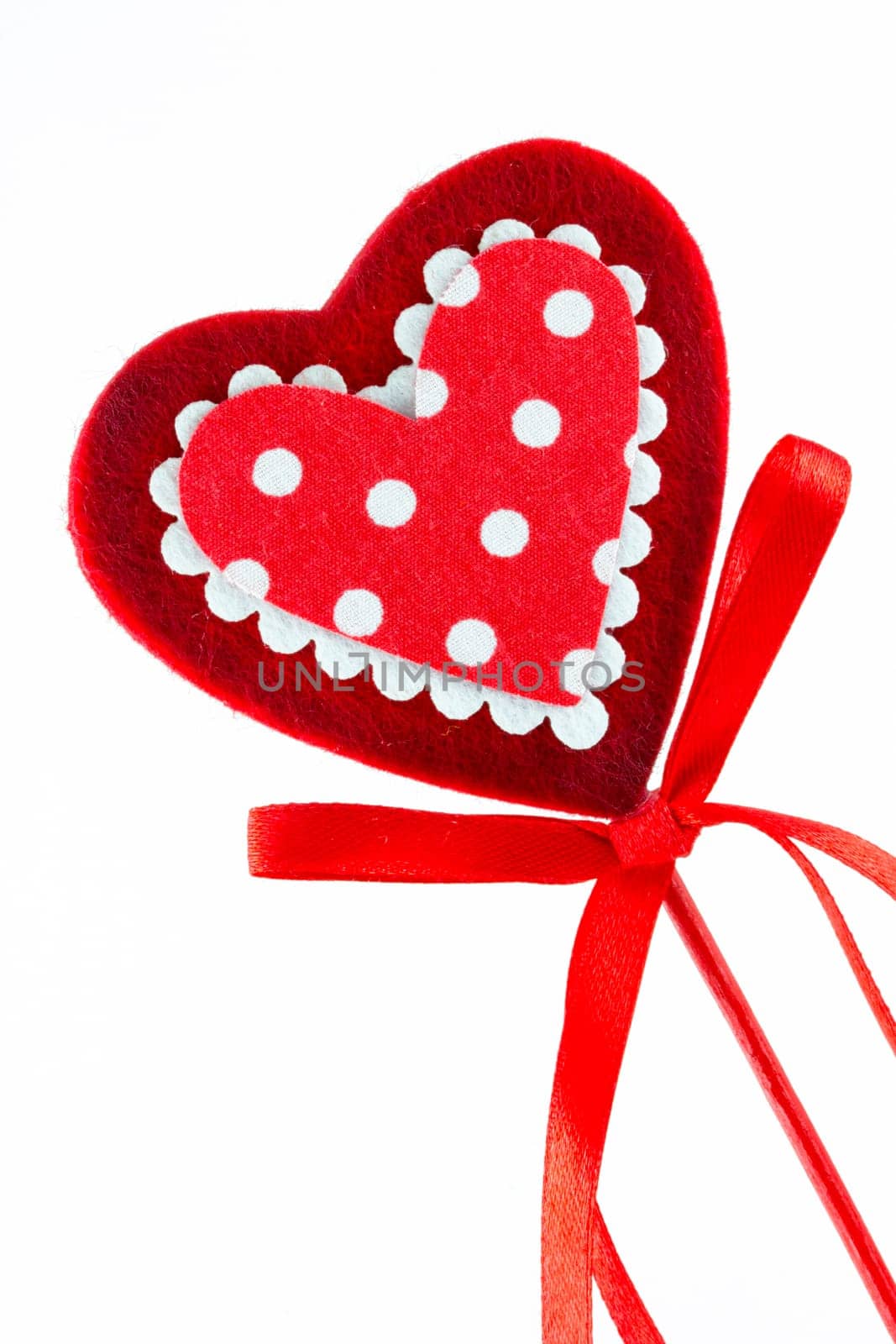 Heart shaped lollipop