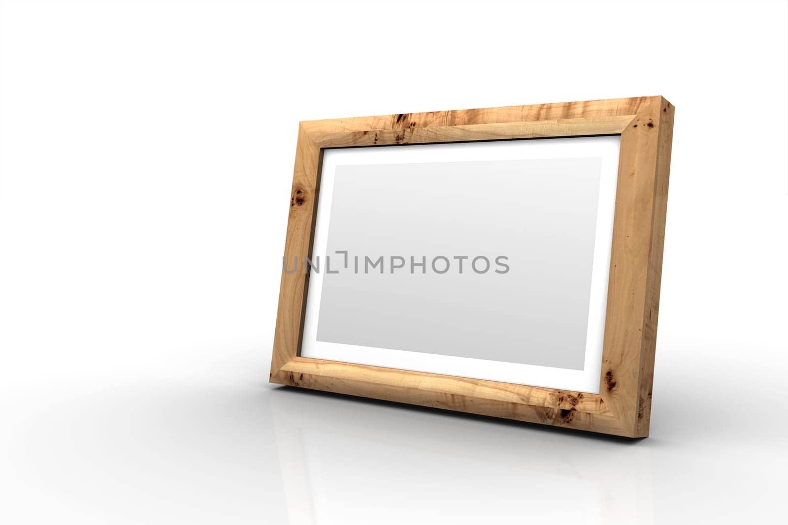 Wooden Picture Frame - Poplar Burl