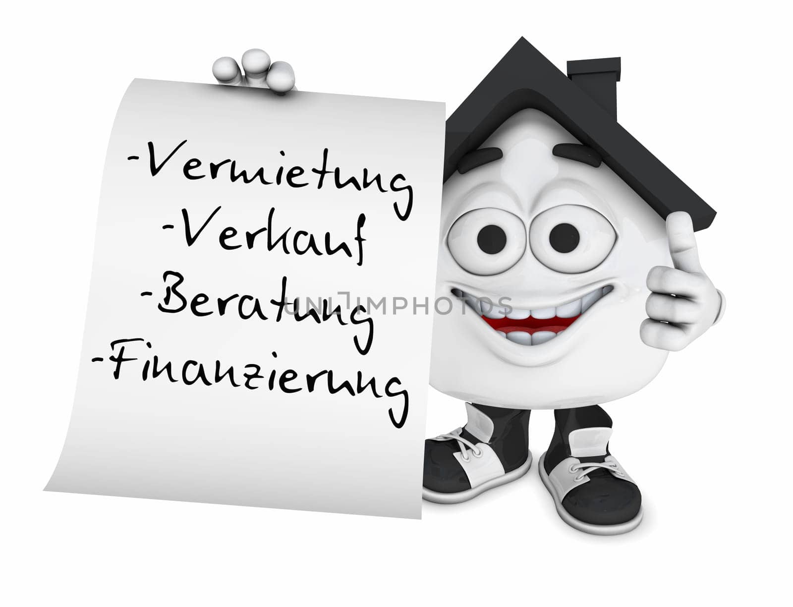 3D House Black - Rental Sale Consulting Financing