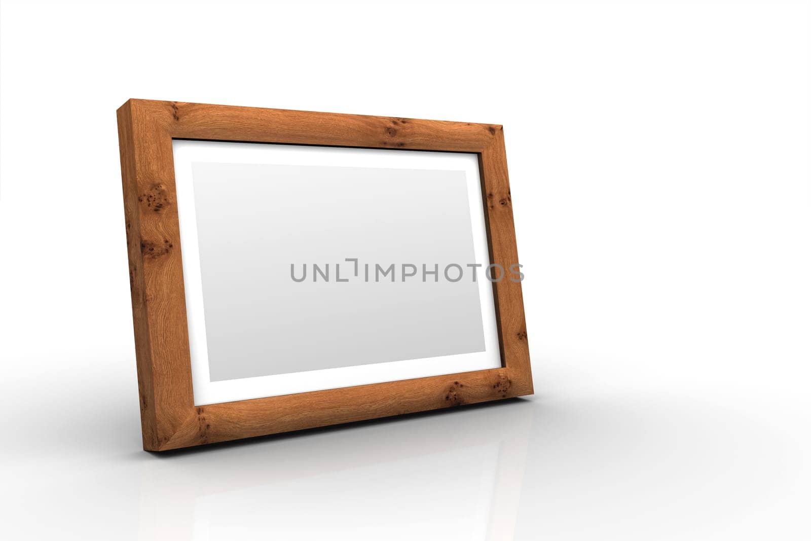 3D Wooden Picture Frame - Oak Branch