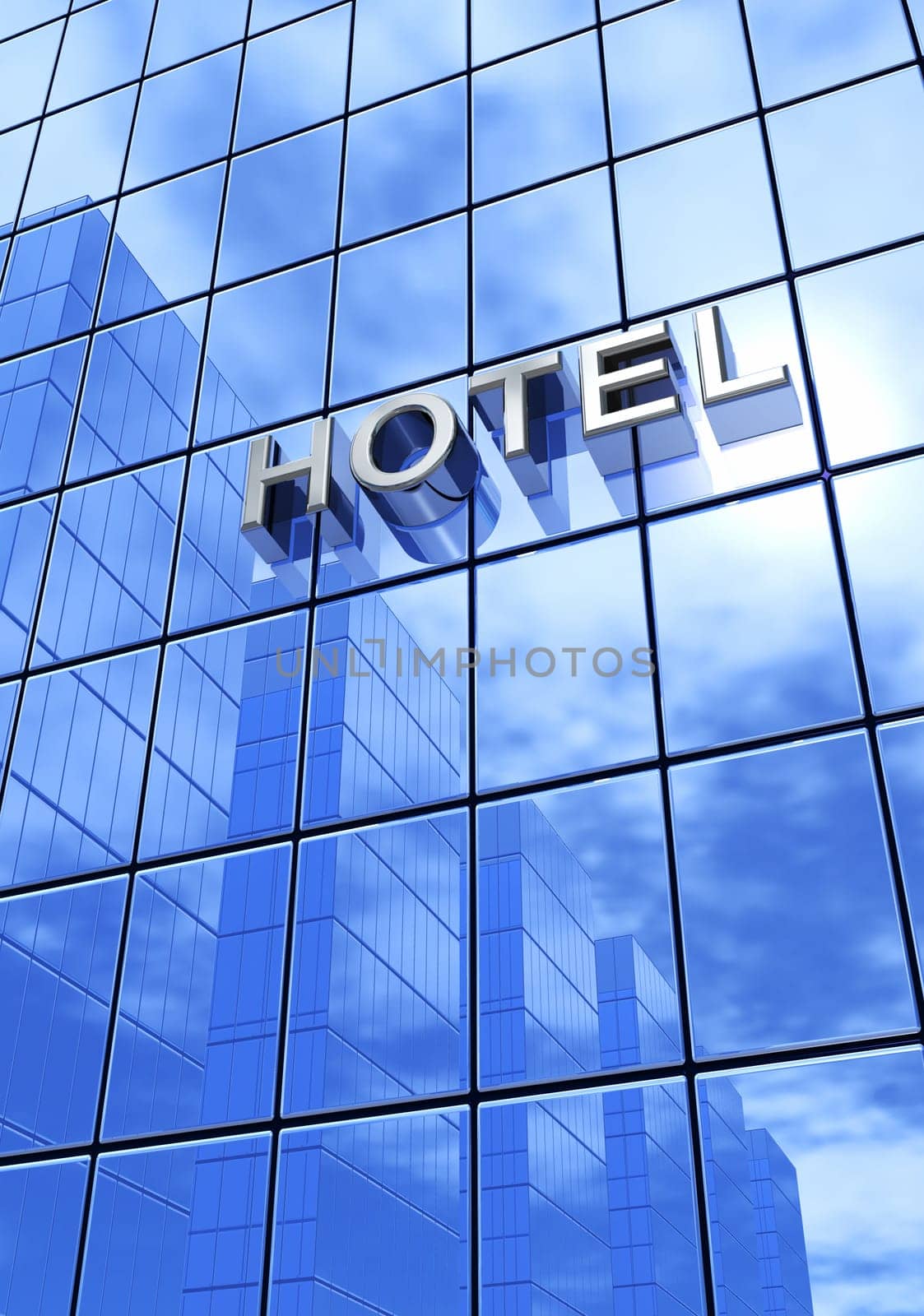 Blue façade - Hotel 2