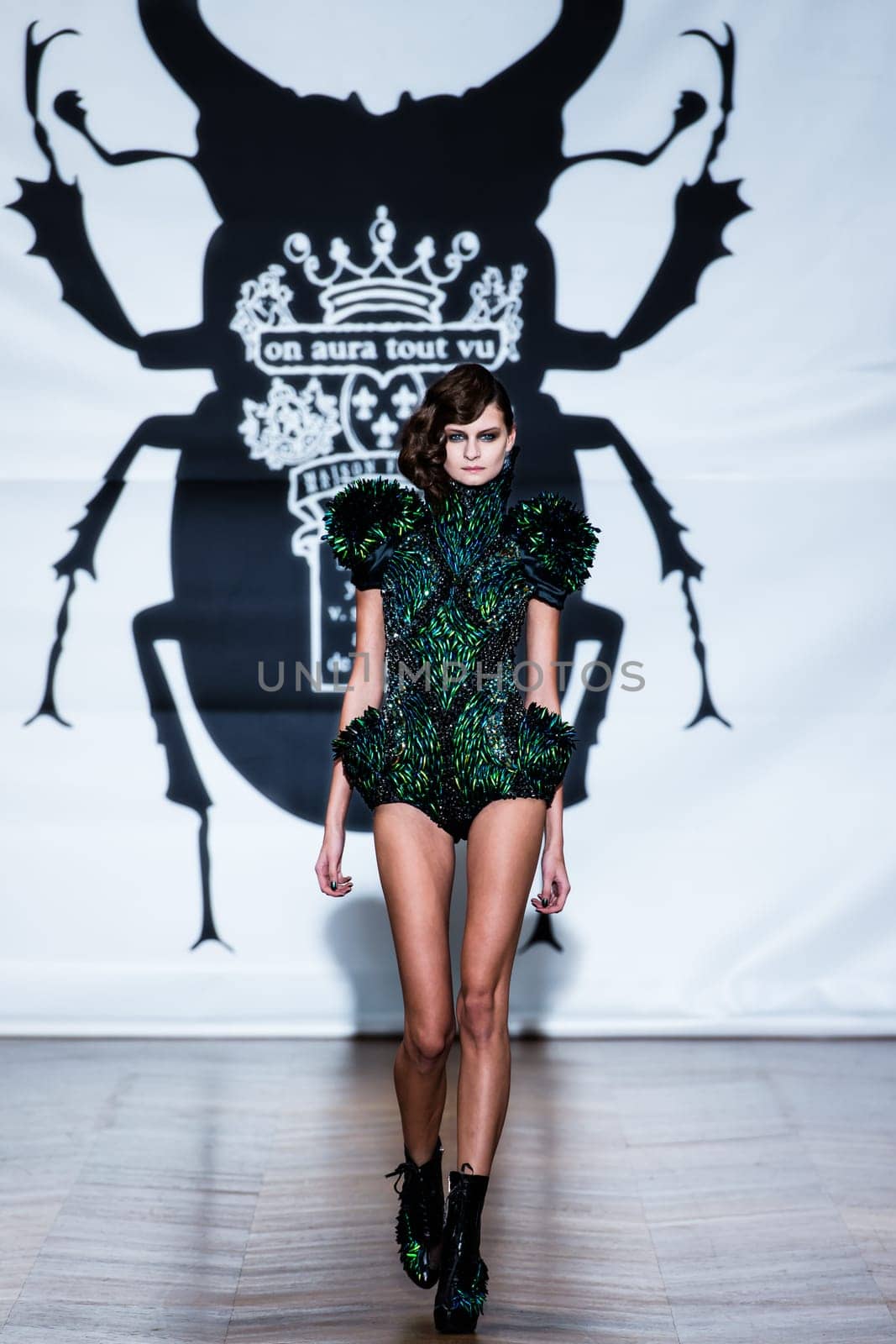 PARIS - JANUARY 23, 2013 : on aura tout vu spring summer 2013 fashion show at Paris fashion week January 23, 2013 in Paris ,France