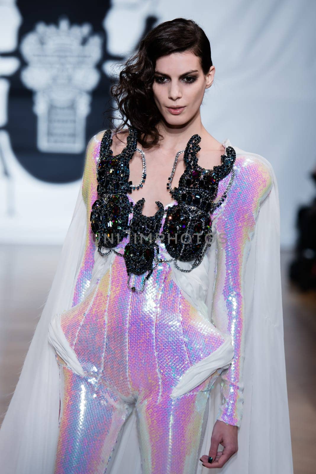 PARIS - JANUARY 23, 2013 : on aura tout vu spring summer 2013 fashion show at Paris fashion week January 23, 2013 in Paris ,France