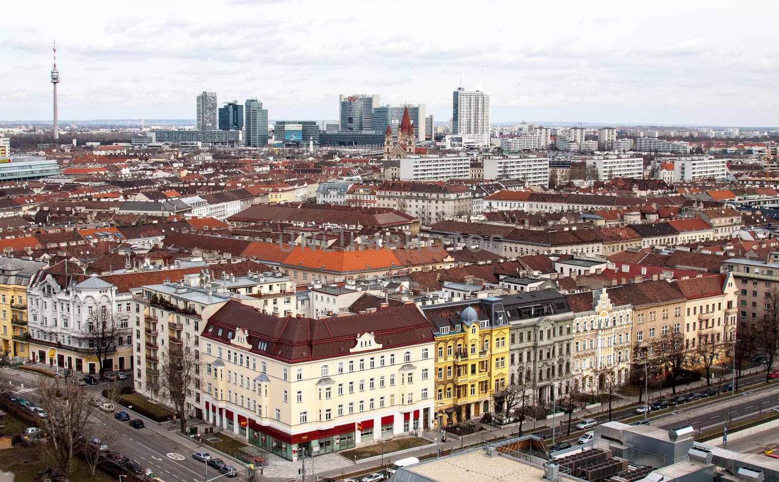 Vienna from above