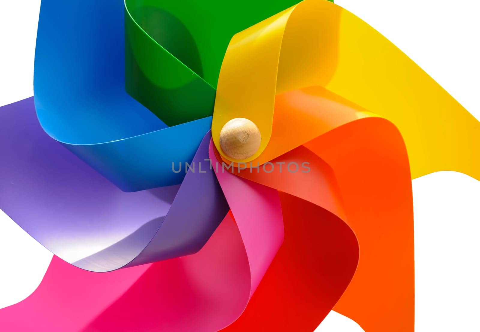 Catherine wheel of many colors