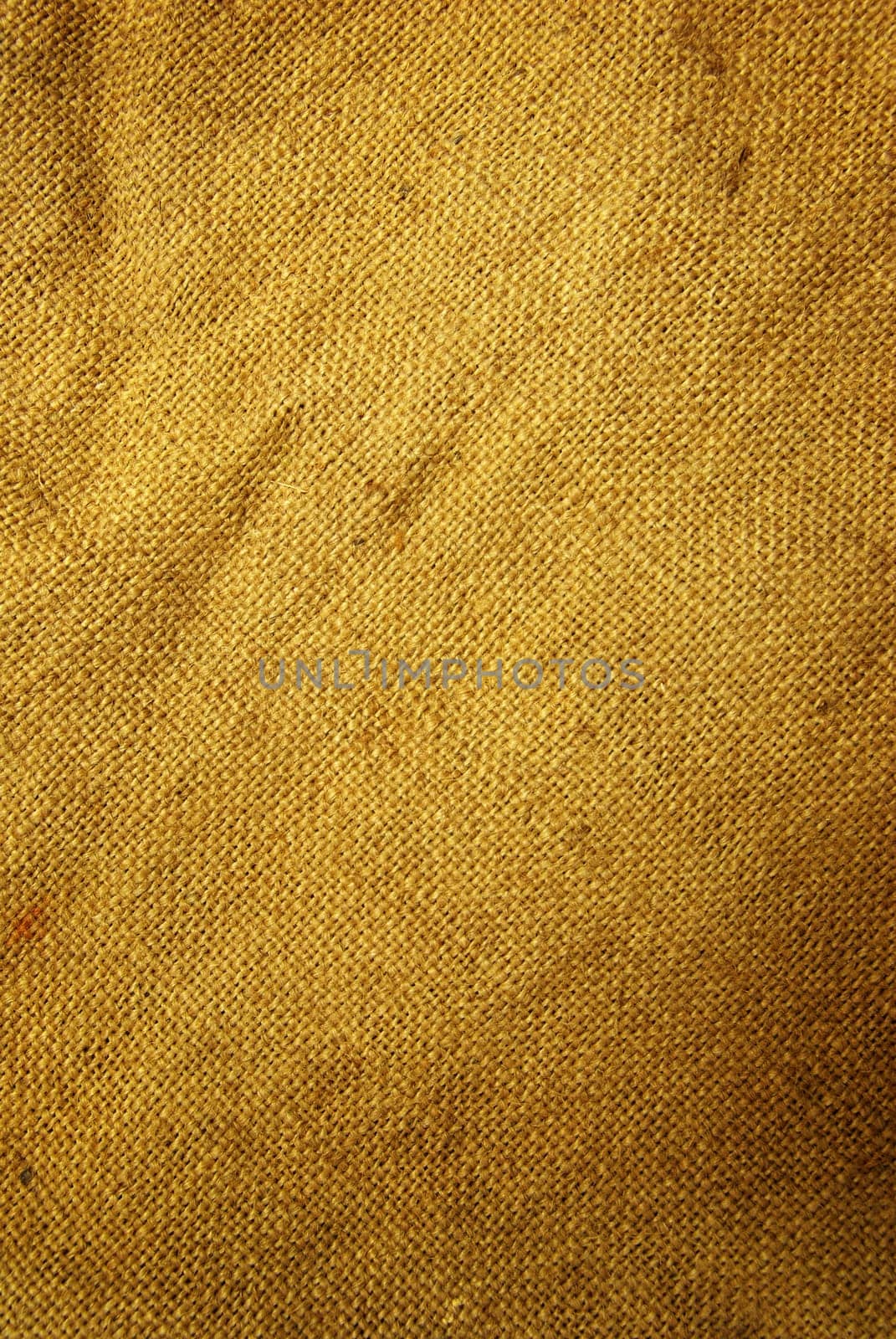 Background old  sack by a large plan