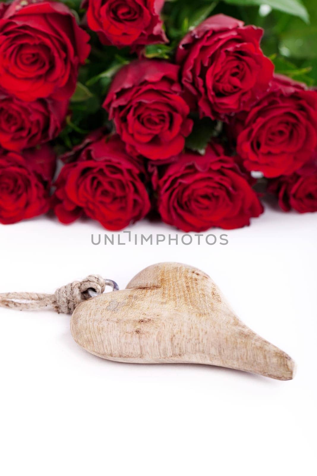 fresh red roses