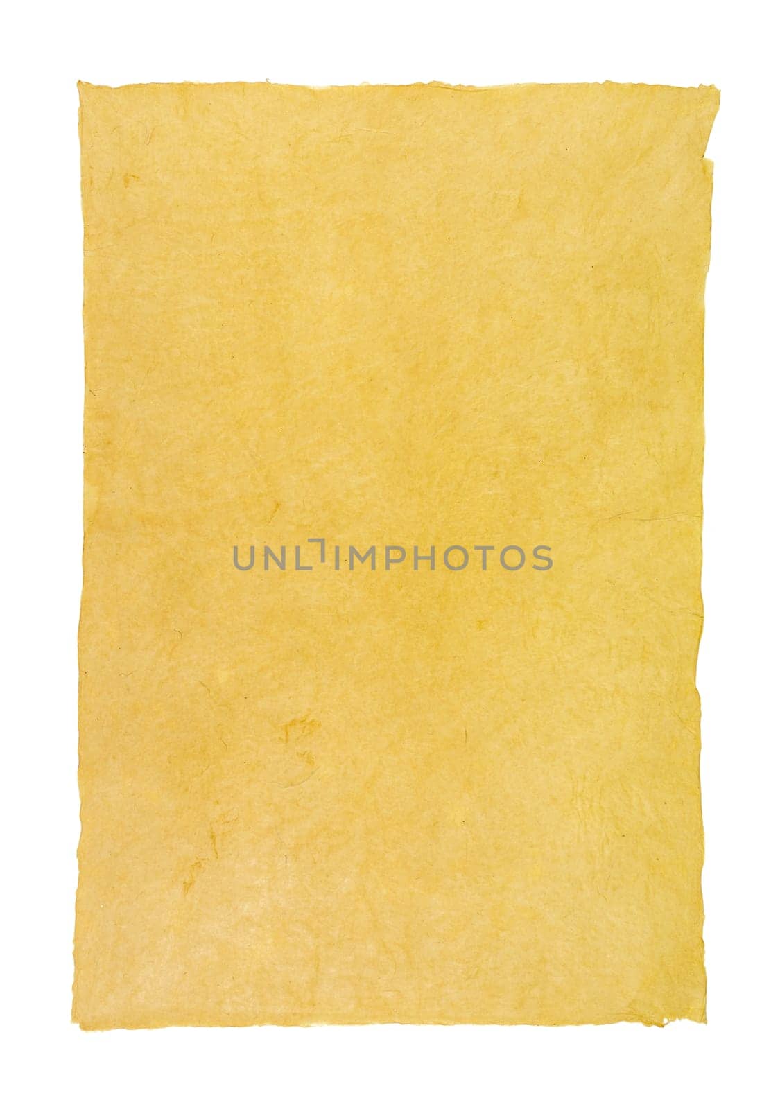 handmade document paper with handmade edge