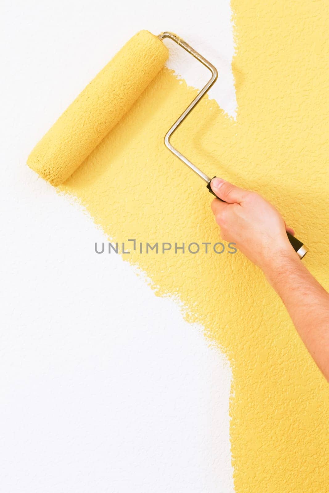 painting a wall