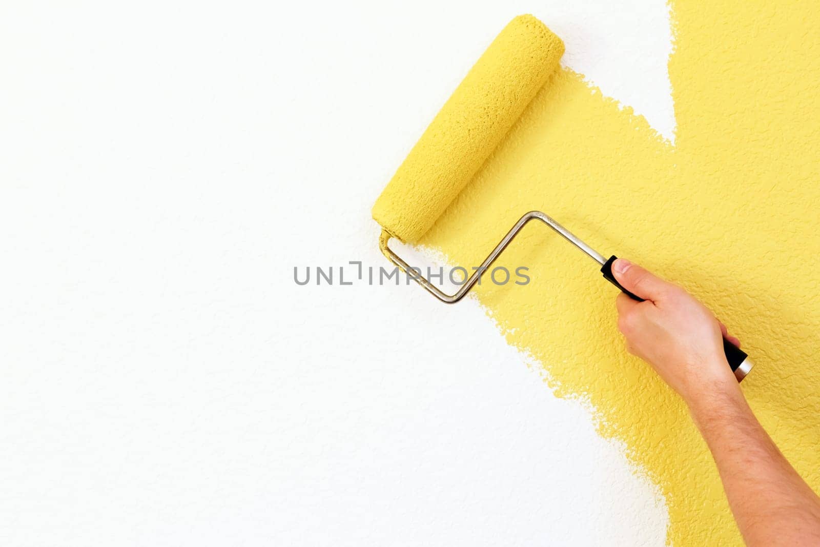 painting a wall