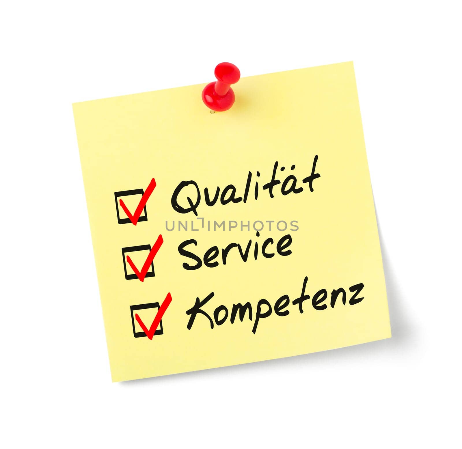 Quality,service and competence