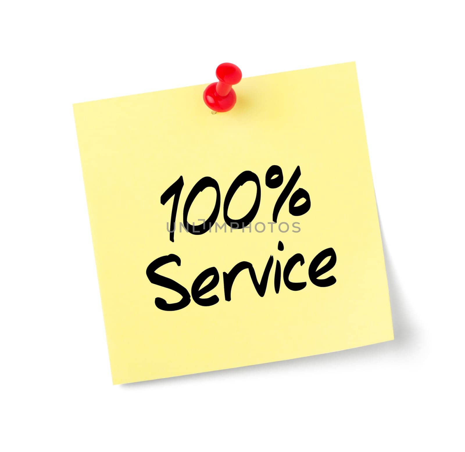 Notepads 100 percent service