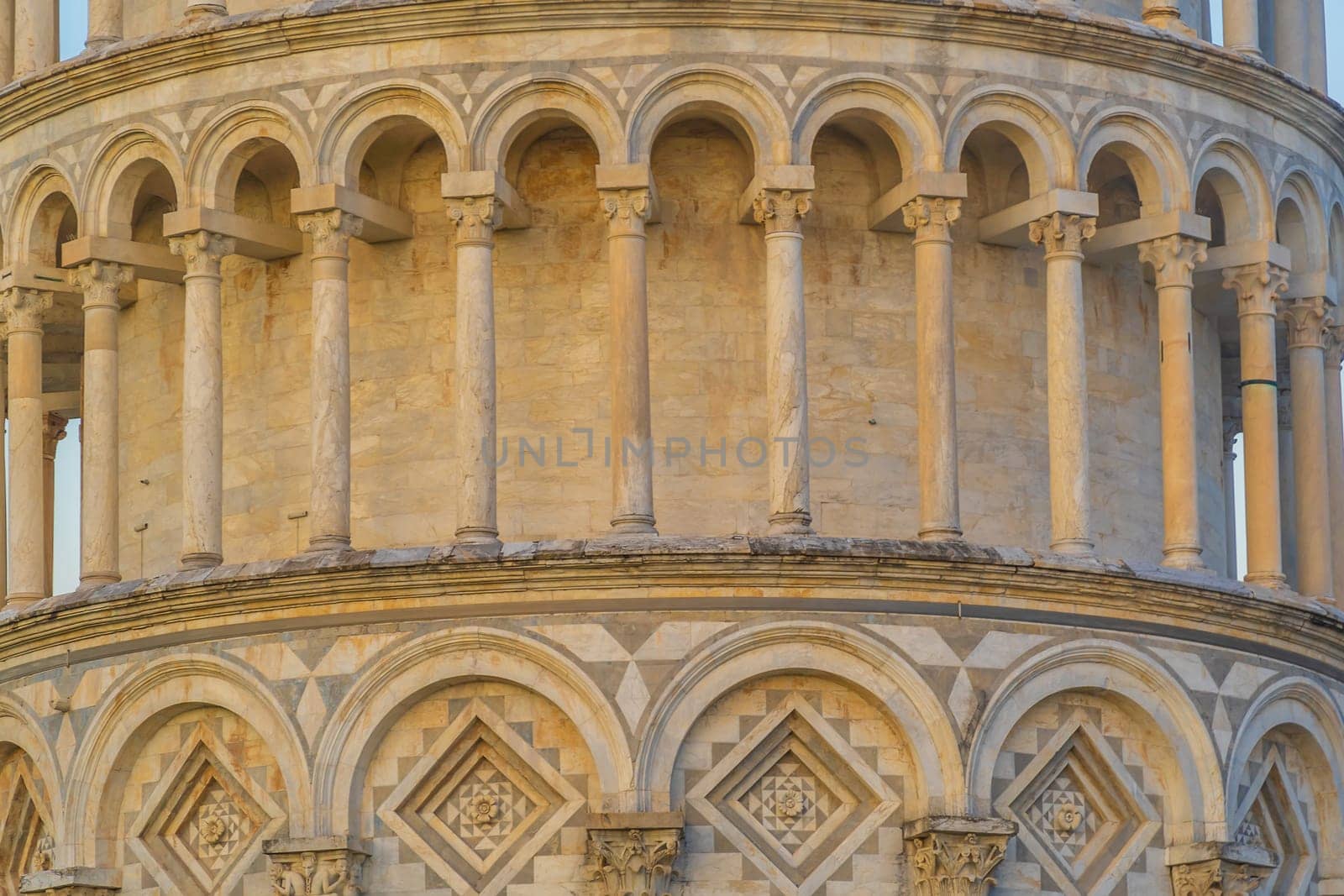 Pisa Cathedral and the Leaning Tower in Pisa, Italy