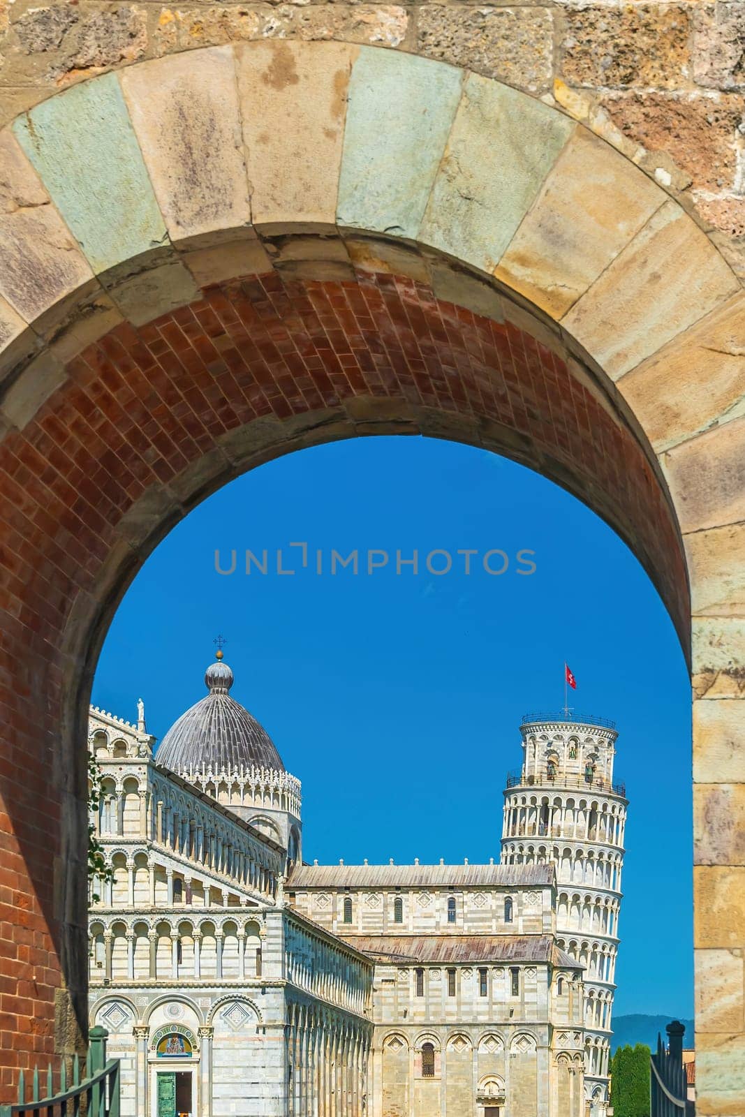 The famous Leaning Tower in Pisa, Italy by f11photo