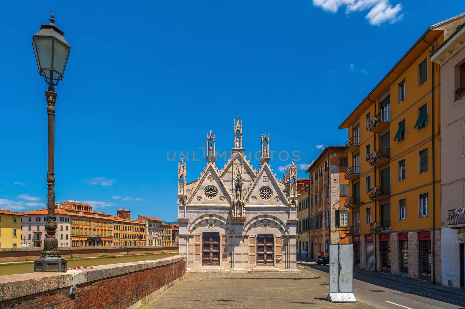 Santa Maria della Spina, beautiful Church near river Arno in Pisa, Tuscany by f11photo