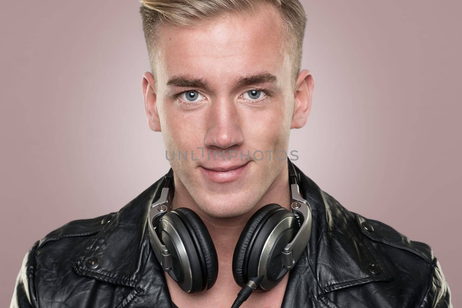 Portrait of a disc jockey