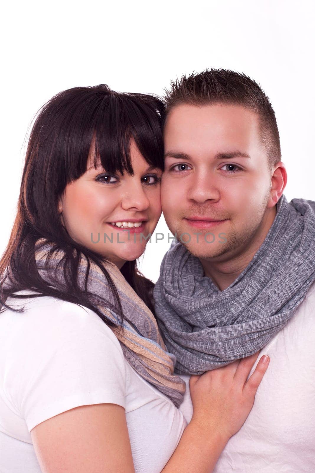 Young modern couple - in love