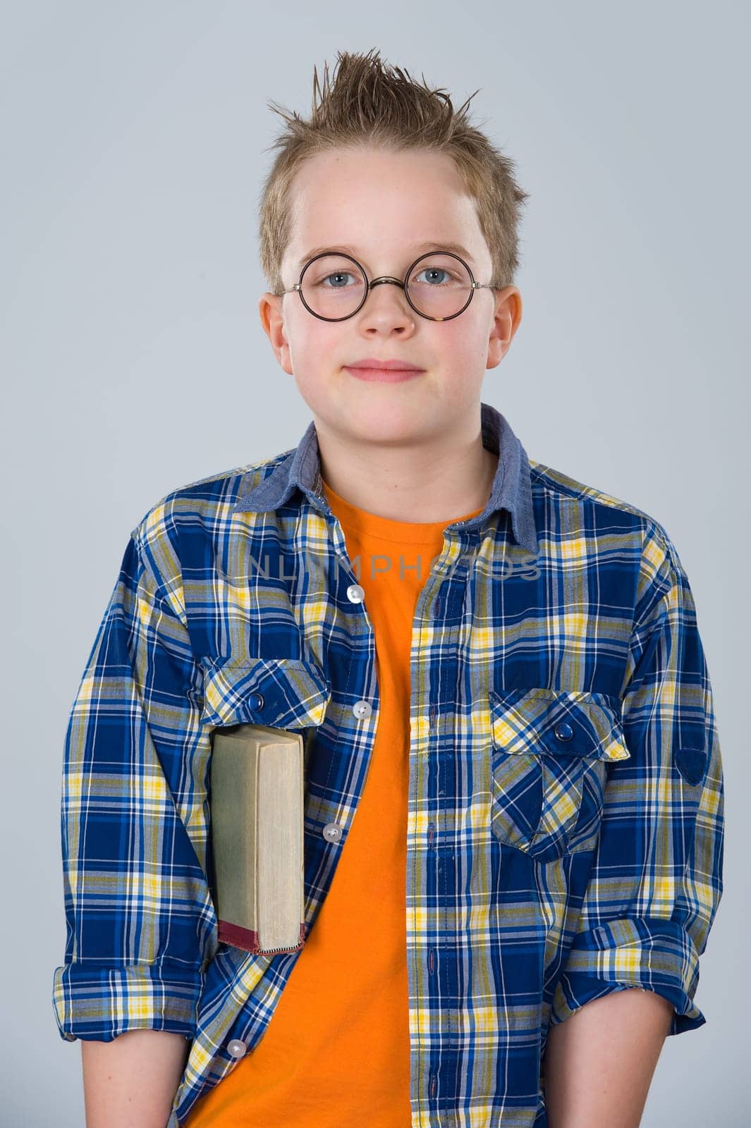 boy with book