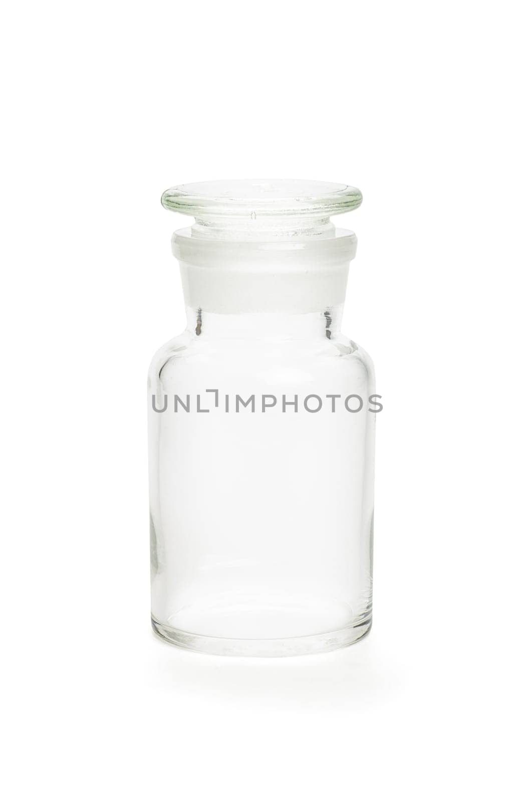 Clear Glass Apothecary Bottle