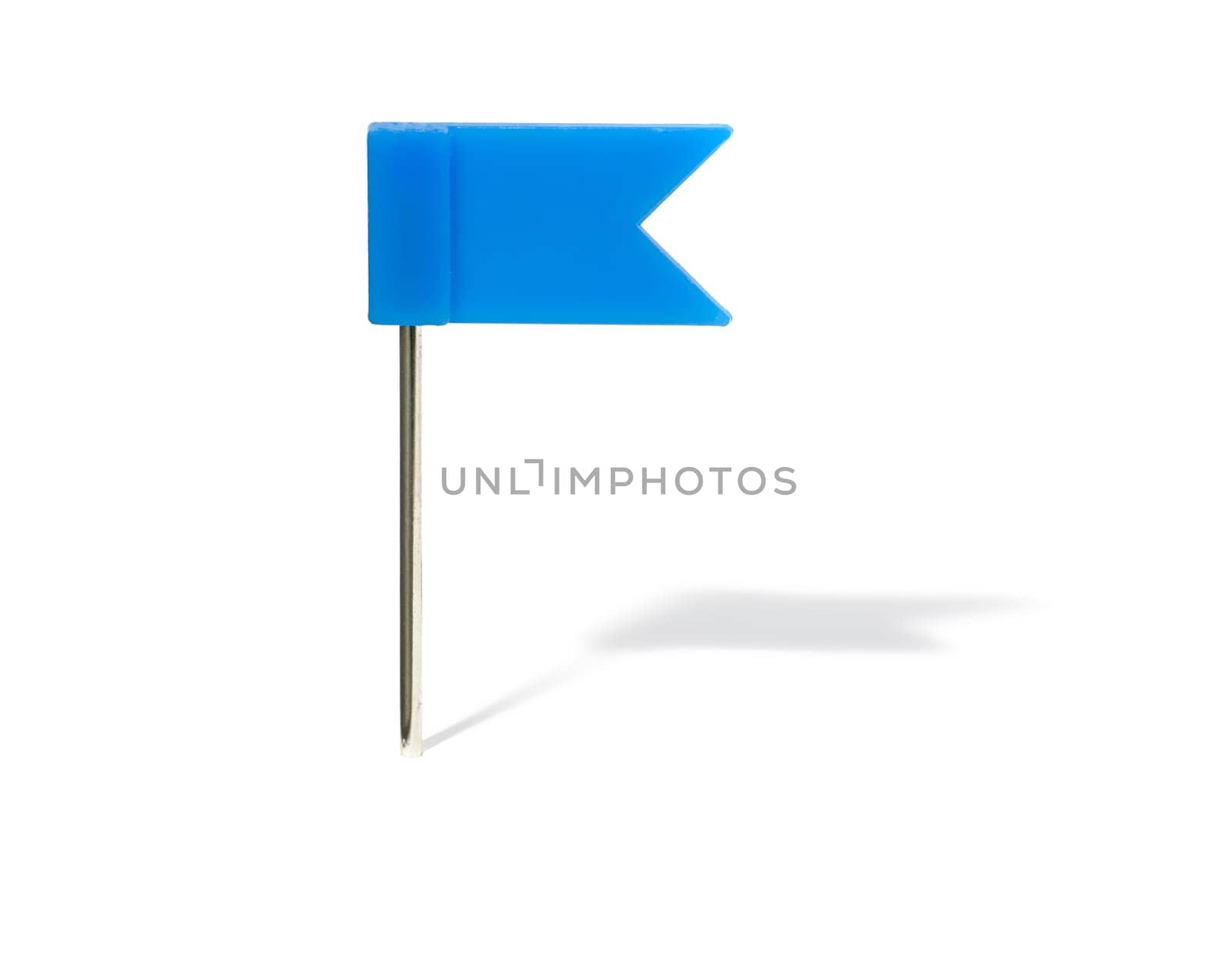 blue flag pin