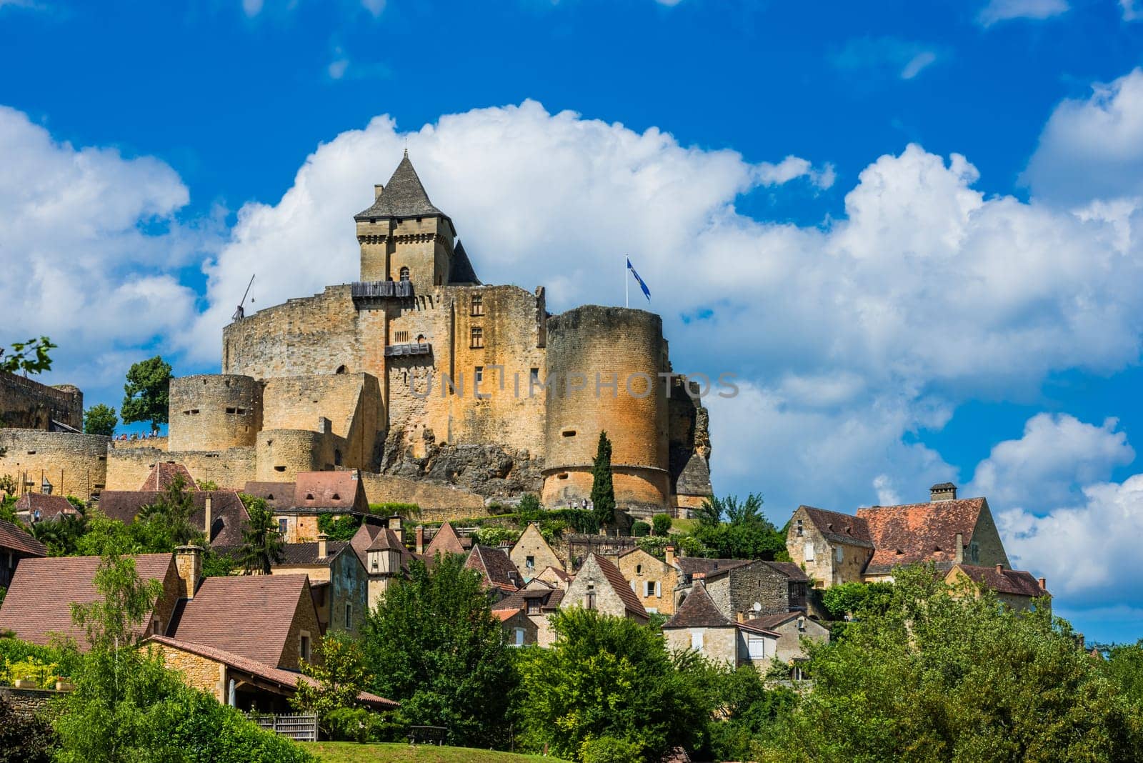 castle of castelnaud la chapelle dordogne perigord France