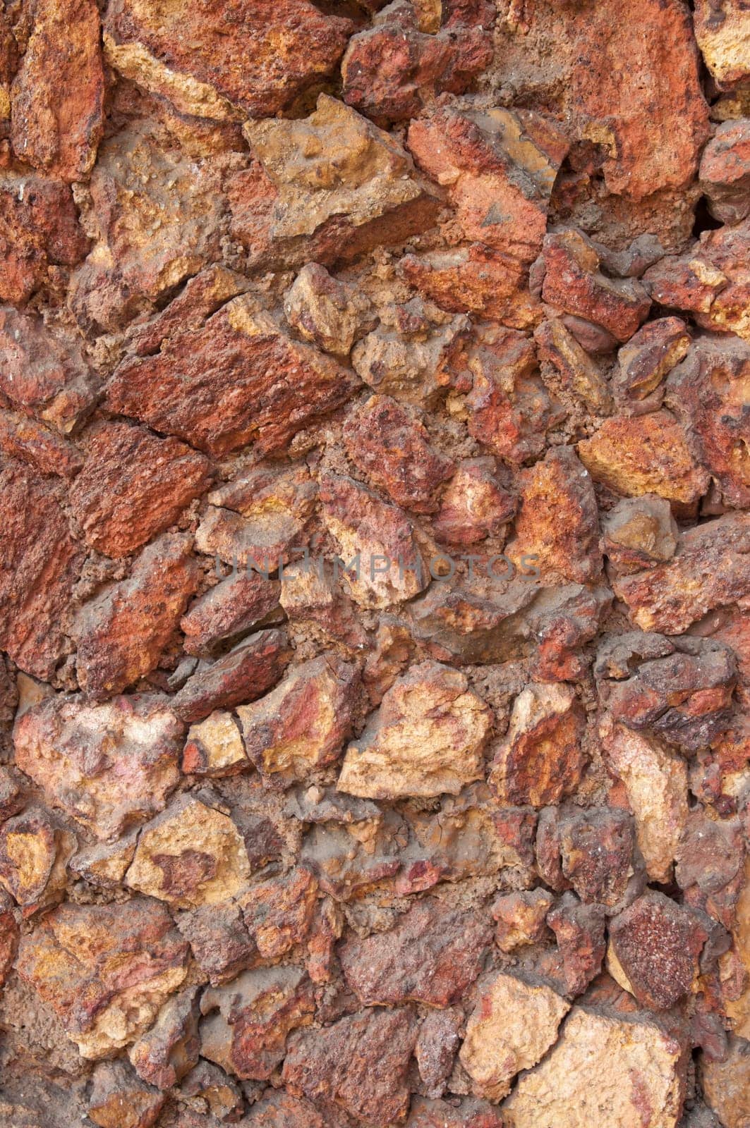 Old granite wall background close up