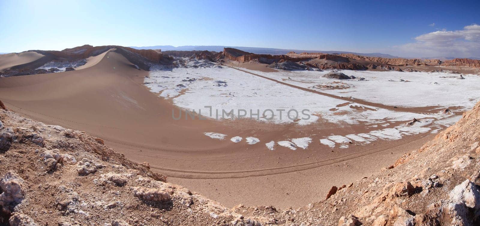 Valle del luna - valley of the moon, in atacama, chile