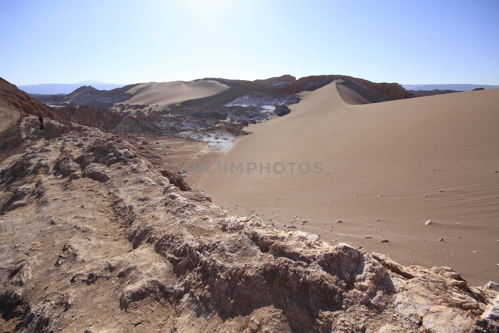 Valle del luna - valley of the moon, in atacama, chile