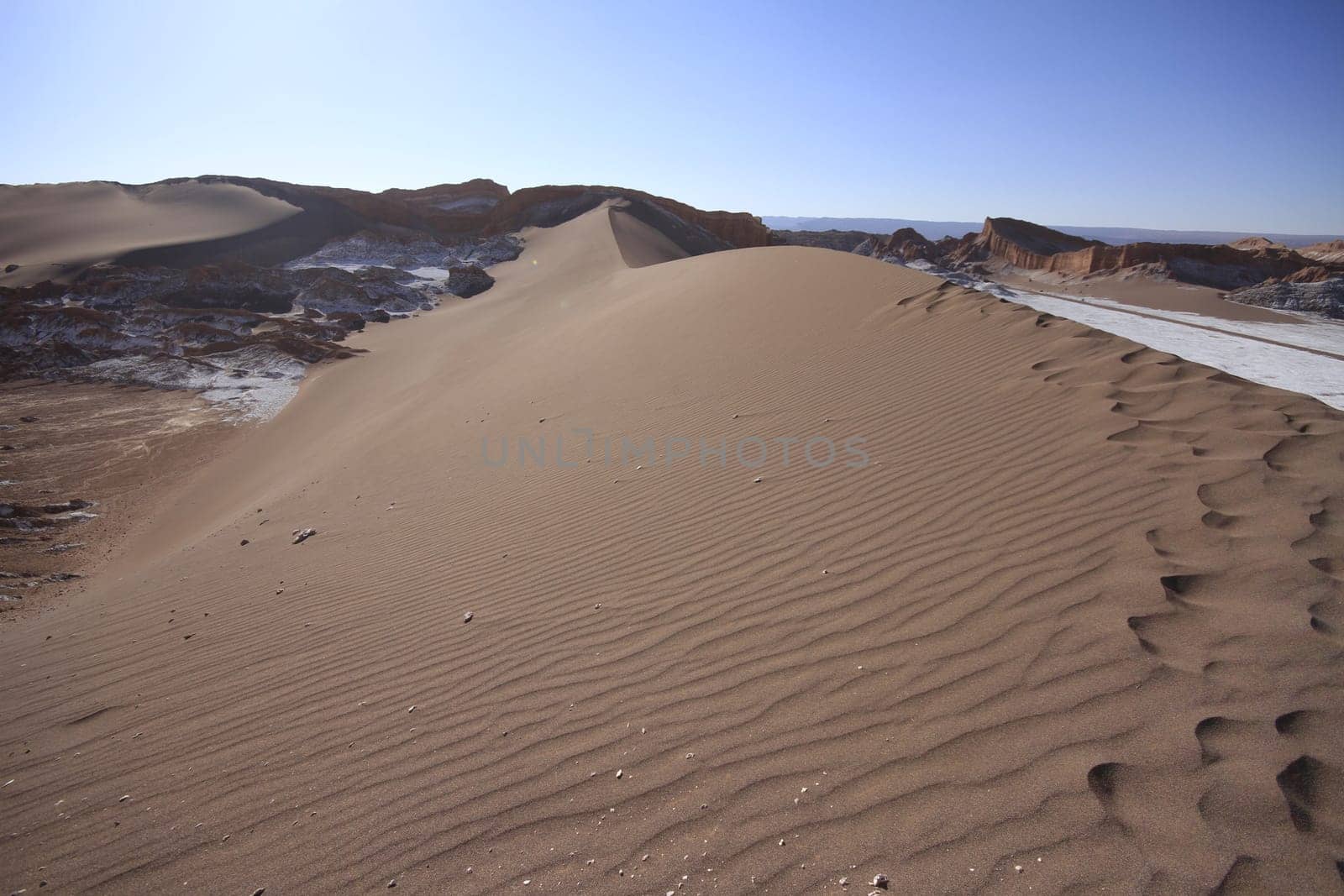 Valle del luna - valley of the moon, in atacama, chile