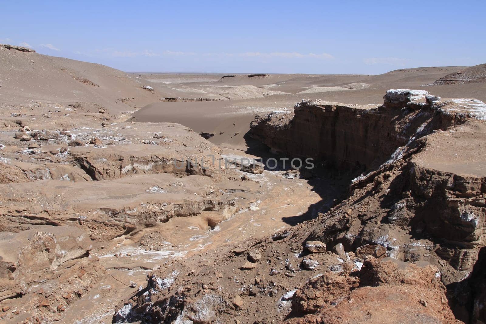 Valle del luna - valley of the moon, in atacama, chile