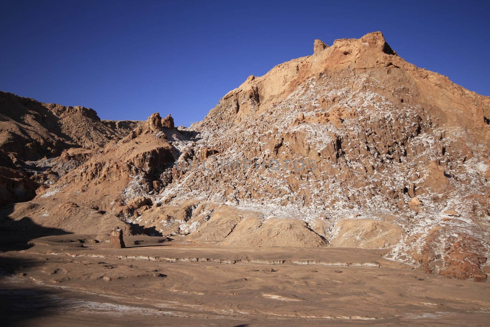 Valle del luna - valley of the moon, in atacama, chile
