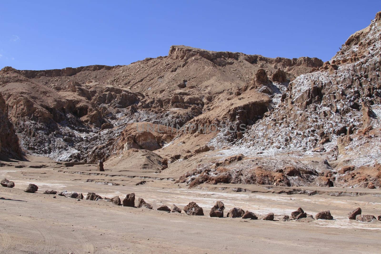 Valle del luna - valley of the moon, in atacama, chile