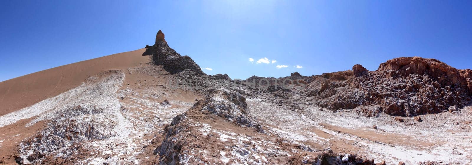 Valle del luna - valley of the moon, in atacama, chile